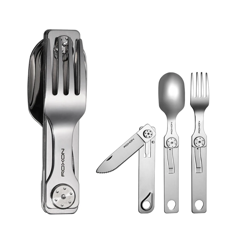 ROXON 3-in-1 Stainless Steel Cutlery Set